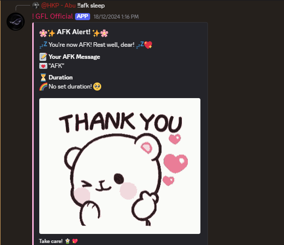 GFL Discord Moderation Bot